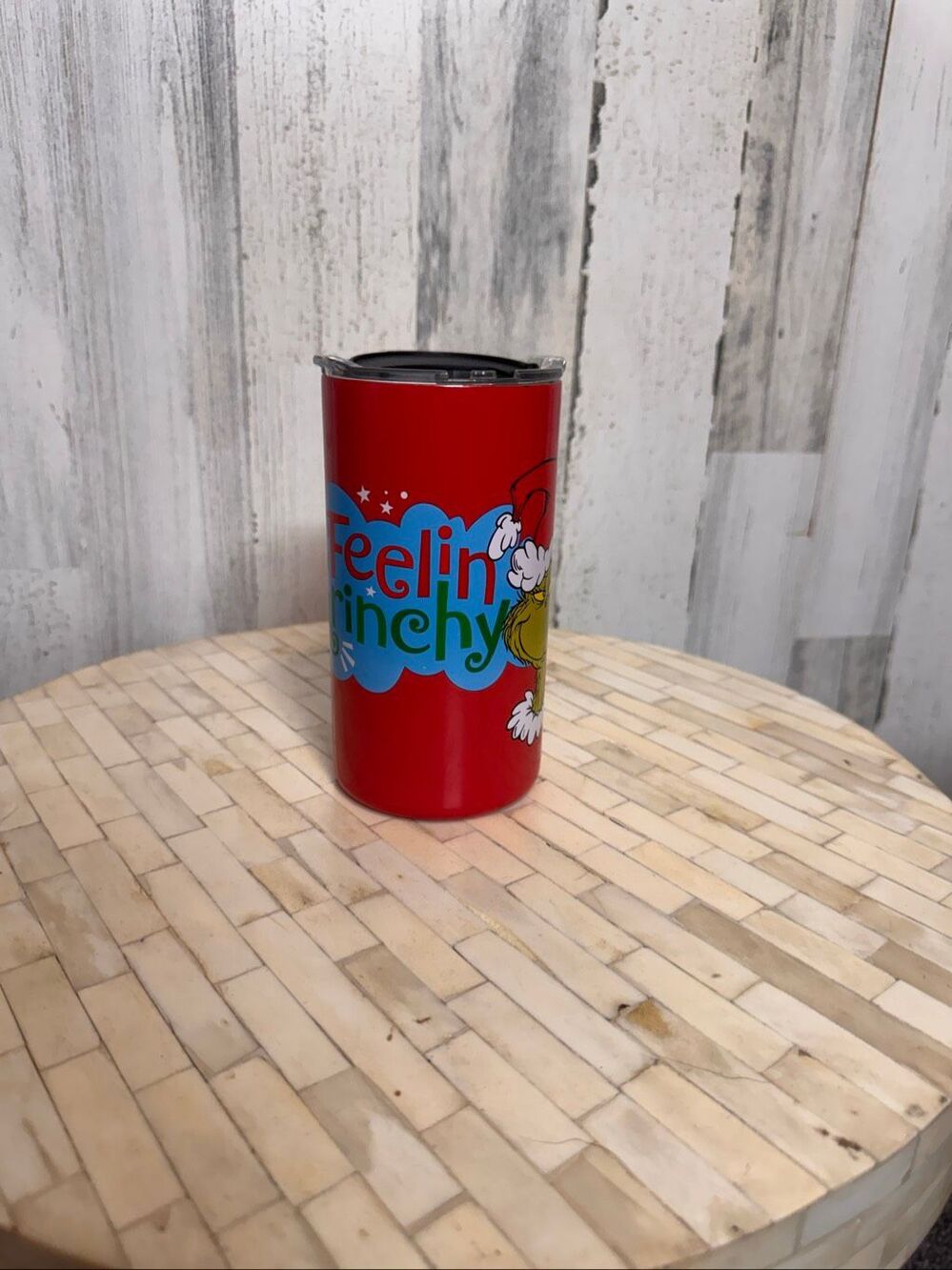 Tervis Dr Seuss The Grinch Feelin Grinchy Red Stainless Steel Travel Mug Tumbler